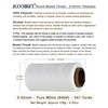 Thin Wax Polyester Thread, 0.45mm, 547 Yards, 3 Ply Round