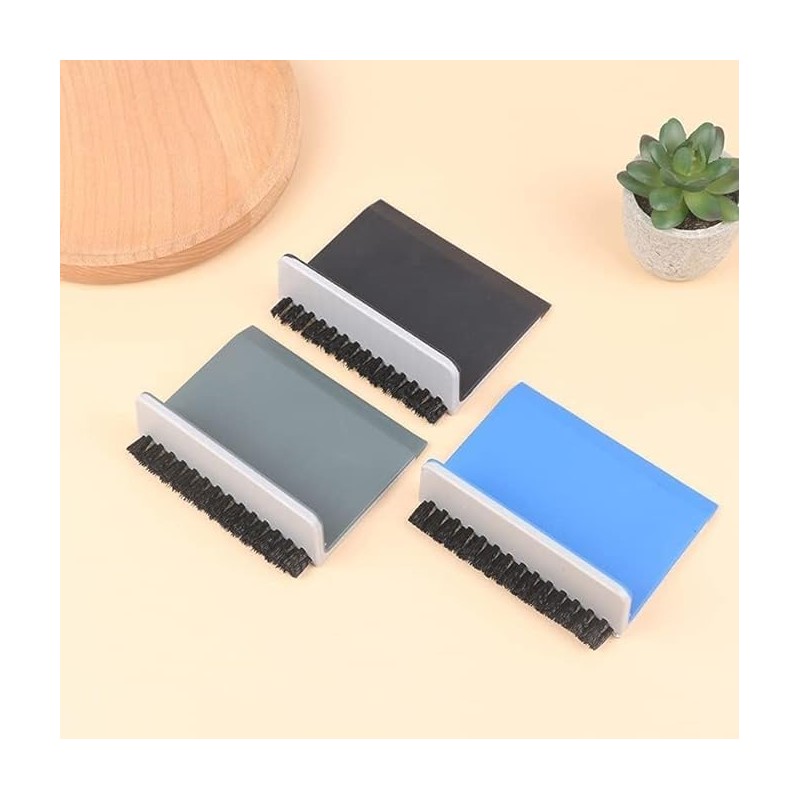2 Pcs Black Kitchen Sink Squeegee Cleaner Countertop Brush Wiper