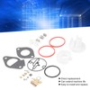 25Pcs Carburetor Overhaul Kit with Fuel Solenoid Valve for Crafter