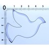 Dove Cutter - Stainless Steel Sugarcraft Cutter - Size H40mm