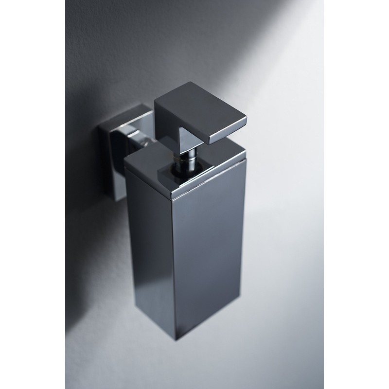 Edge 1143814 Stainless Steel Haceka Soap Dispenser, Silver