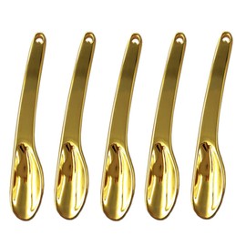 Healeved 10pcs Zinc Alloy Makeup Spoon Extract Tools for Face Eye Cream Application for Skincare Masks and Cosmetic Products