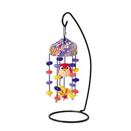 [Craft Kit] 京 Crepe Beans Umbrella Hanging Ornament (Duchess) with LH – 424 * Cotton, Hanging Stand Not Included In The Kit.