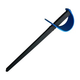 Vaveren Fencing Foam Sword Training Aid Props Sport Equipment Training Sword Practice for Kids Children Knight Dueling Rapier Pirate, Blue