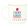 Harapeko Aomushi 807332 Milky Children's Painting Mug, 6.3 fl oz