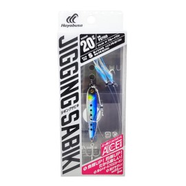 Hayabusa Embankment Jigging Sabiki EX Ace Mounted Set of 2 Hooks, 0.7 oz (20 g), #1 Blue Sardine