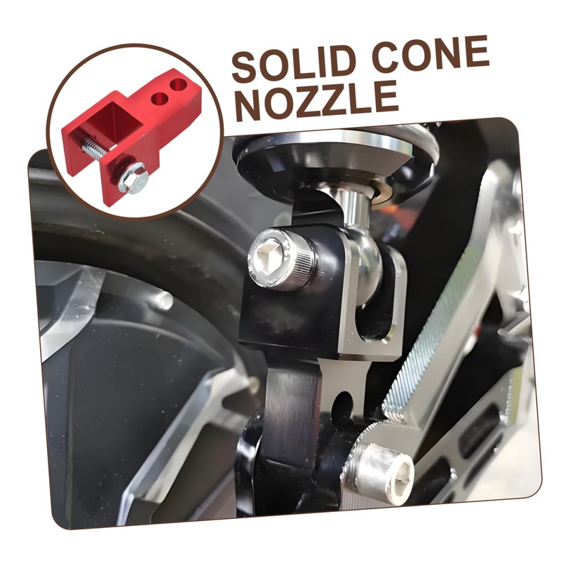 BUGUUYO Motorcycle Riser Comfort Enhancement Aluminum Alloy Easy Install Universal