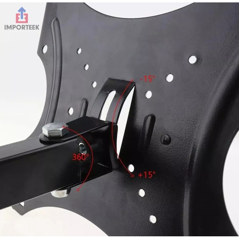 Importeek Soporte Pantalla Tv Monitor Vesa Articulado 14-42 Pulgadas