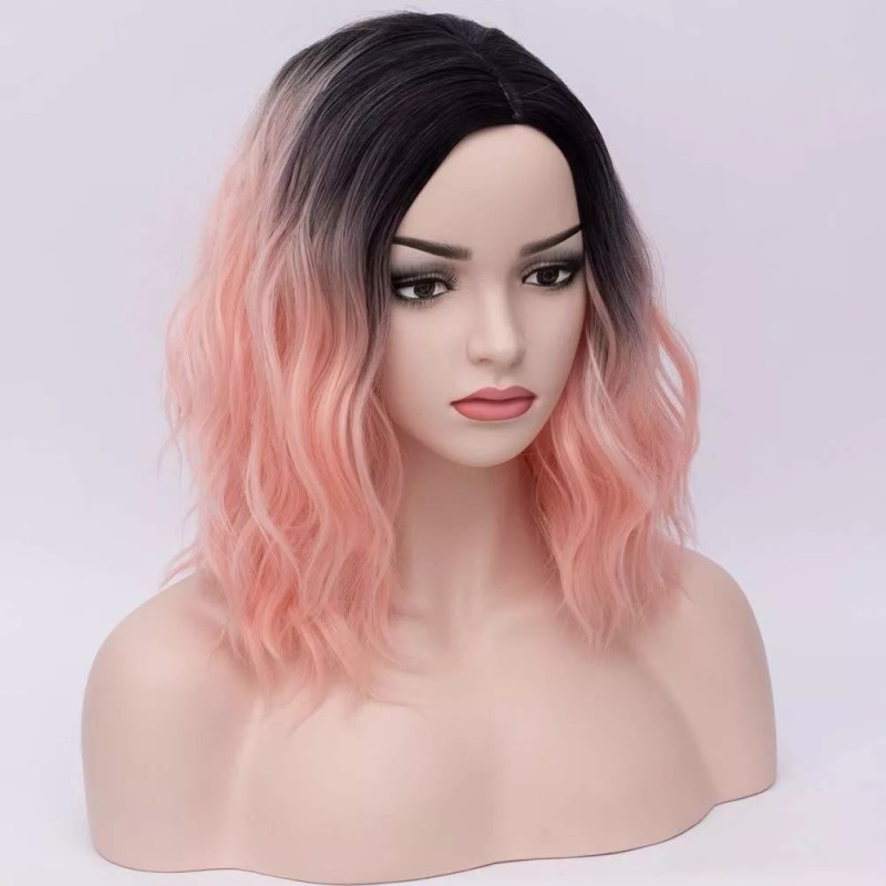 Jorla Cabello De Muchacha Hasta Los Hombros Ondulado Bob Moda