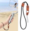 Phone Lanyard Microfiber Exquisite Texture Soft Wearproof High Toughness Durable