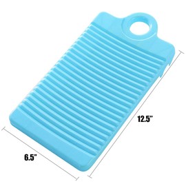 Daycount® Mini Plastic Washboard Washing Board Shirts Cleaning Laundry Board for Kid Clothes Underwear (Purple)