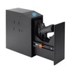 HOWLSGRD Biometric Slider Gun Safe Box for Handgun pistol,wall-mounted on