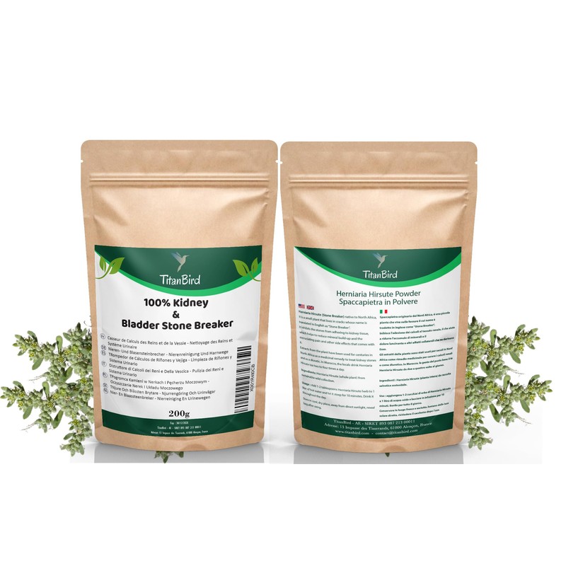 Titanbird Herniaria Hirsute (Stonebreaker) - Kidney & Bladder Cleaning, Wild