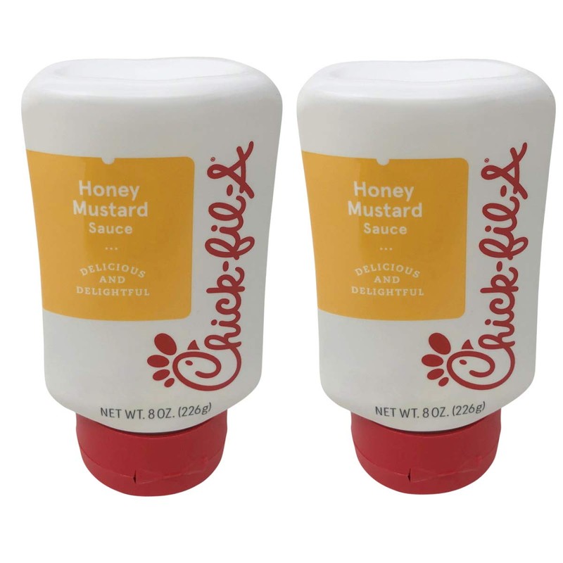 Chick-Fil-A Sauce 8 oz. Squeeze Bottle 2 Pack- Resealable Container