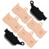 Caltric Front & Rear Brake Pads for Triumph Daytona 675
