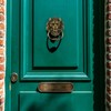 MOLIGOU Lion Head Door Knocker, 6 Inch Decorative Front Door