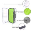 MAXIMUMCATCH Maxcatch Two-Sided Waterproof Fly Box Easy Grip Foam Jig