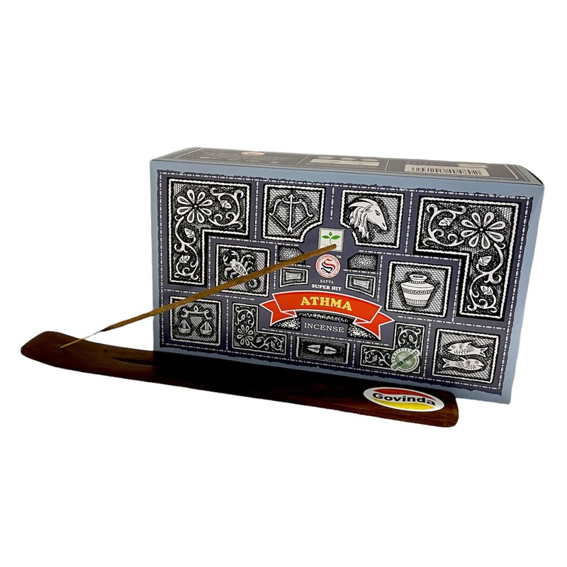 Govinda Incense Stick Holder Bundle with Satya Bangalore (BNG) Super