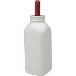 Miller 9312 Co Calf Bottle with Screw Nipple, 2 Quart