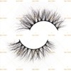 Generic SJ LASHES 5D Mink Lashes Pair of Vegan Black