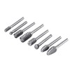 8PCS Set Stone Carving Set Tungsten Steel Rotary Polishing Rotary