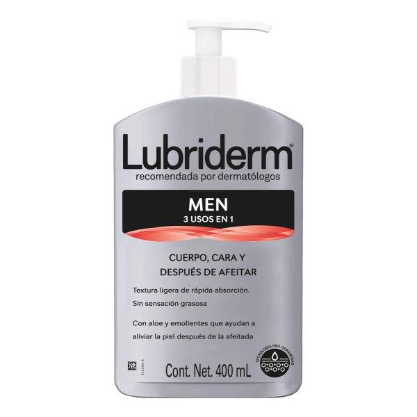 Crema Corporal Men 400 ml Lubriderm®