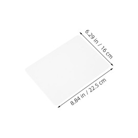 Tofficu 100pcs Thermal Laminating Sheets for Photos Paper Laminator Sheets Plastic Lamination Film Home Office Art Craft