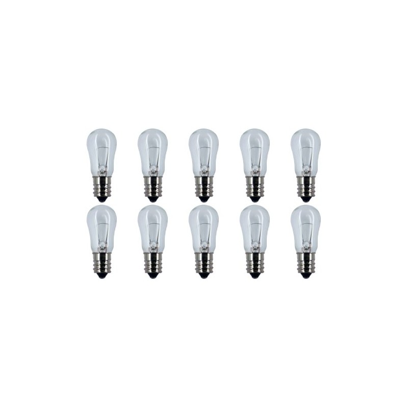 CEC Industries #6S6 24V Bulbs, 24 V, 6 W, E12