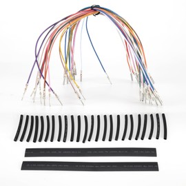 TIGERSGATE 14" & 16" Handlebar Switch Control Wires Extension Harness Kit for 1996-2006 Harley Touring Models