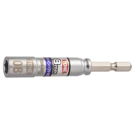 Tone 2BN-08C Compact Socket for Electric Drills, Bit Insert, Width Across Flats 0.3 inches (8 mm)