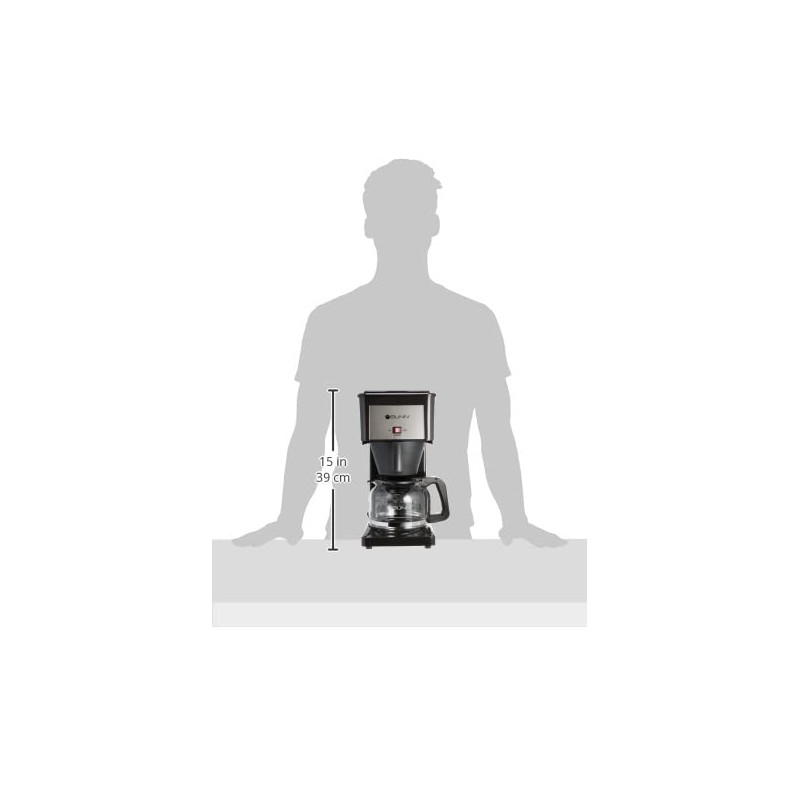 BUNN BUNN GRB Velocity Brew 10-Cup Home Coffee Brewer, Black