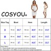 COSYOU Womens Cotton Mini Dress Maternity Slip Dress Spaghetti Strap