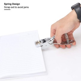 Hole Slot Puncher Hole Puncher Manual Punching Machine Tools Id Card Punching Machine Crafts 30 Holes Oval Hole Hole Maker Hole Punch Machine Paper Punch Handicrafts Punches