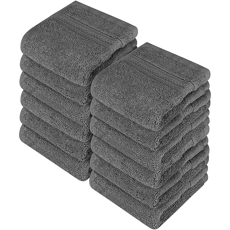 Sleep and Beyond Flannel Face Cloths Set - 30 x