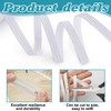 White Flat Elastic 6mm x 10m - Quarter Inch Elastic