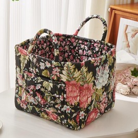 Car Storage Basket Organizer, Multi-Purpose Car Interior Accessories, Durable & Space-Saving Design for Vehicles:_19 broken flowers_one-size