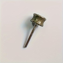 Generic Nail Grinder for Pet Grooming, 16mm Diamond Wheel, 1/8"" Shank, Professional Strength Nail Trim Tool, Silver