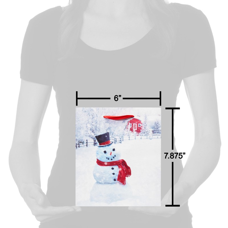 American Greetings Small Christmas Gift Bags, Red, White and Green