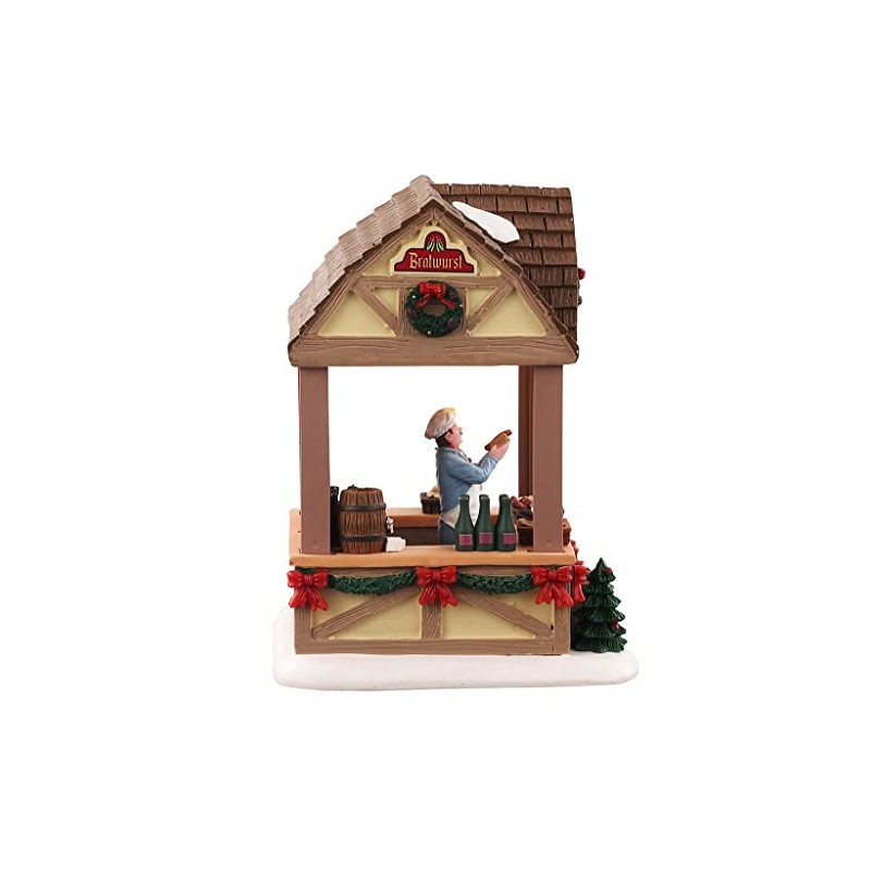 Lemax - CHRISTMAS MARKET BRATWURST, B/O (3V)