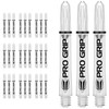 Target Darts 10 x Sets of Clear Pro Grip Kurt