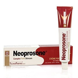 NEOPROSONE Crema Despigmentante Antimanchas con Alfa Arbutina y Aceite de Ricino, Corrector de Tono para Rostro, Axilas, Talones y Rodillas, 50ml     