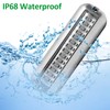 LED Boat Light, 42 LEDs Waterproof 316 Stainless Steel Underwater