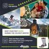 Alvada Merino Wool Hiking Socks Thermal Warm Crew Winter Boot