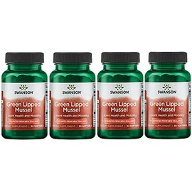 Swanson New Zealand Green Lipped Mussel Oil 30 Sgels (4 Pack)