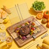 Grill Basket for Outdoor with Removable Handle,Stainless Steel BBQ Camping
