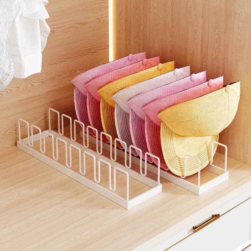 2 Pack Hat Stand for Baseball Caps Display and Organizer,