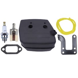 Hippotech Muffler Kit Replacement for JONSERED 625 625II 630 670 670 Replacement for Champ Chainsaw 503599206 Muffler