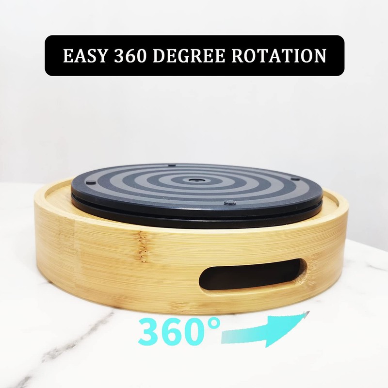 PIGPIGFLY Kitchen Organiser, Turntable Organiser, Kitchen, 360 Degree Rotating Storage