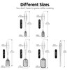 U-Taste 18/8 Stainless Steel Rectangular Measuring Spoons: Narrow Square Measure