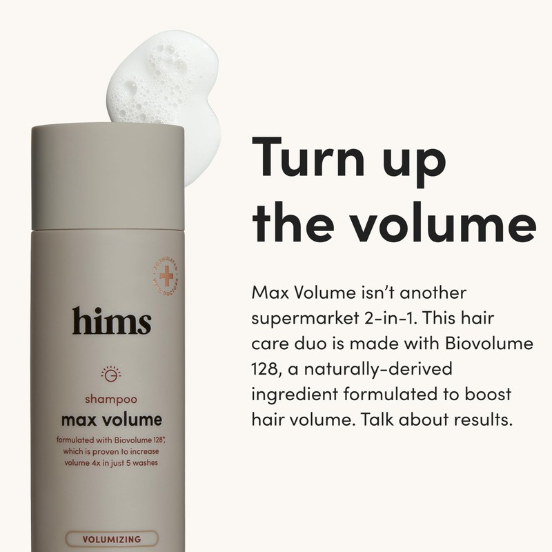 hims Max Volume Men's Shampoo & Conditioner Set - Volumizing